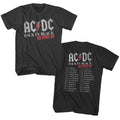AC/DC - IN BLACK UK TOUR SHIRT