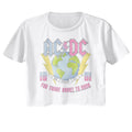 AC/DC - EARTH FOR THOSE ABOUT TO ROCK LADIES SHIRT