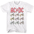 AC/DC - MULTI COLOR CANNONS SHIRT
