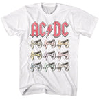 AC/DC - MULTI COLOR CANNONS SHIRT