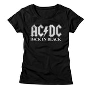AC/DC - BACK IN BLACK 2 LADIES SHIRT
