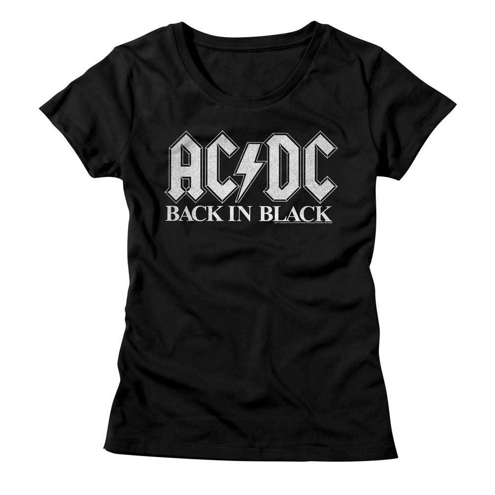 AC/DC - BACK IN BLACK 2 LADIES SHIRT