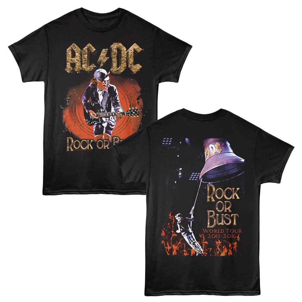 AC/DC - ROCK OR BUST F B SHIRT