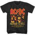 AC/DC - HWTH TRACK LIST SHIRT