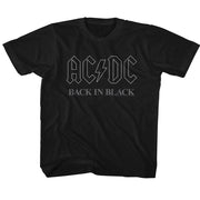 AC/DC - BACKINBLK3 YOUTH SHIRT