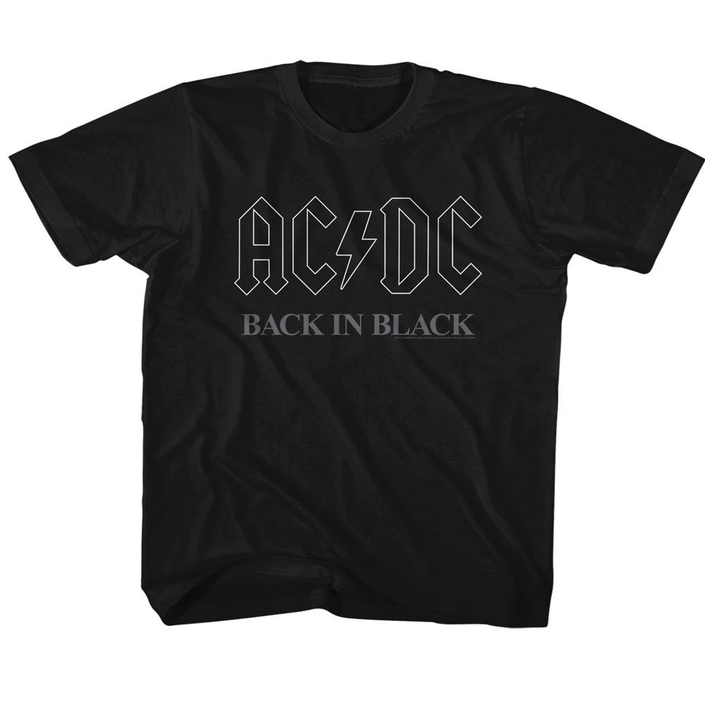 AC/DC - BACKINBLK3 YOUTH SHIRT