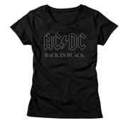 AC/DC - BACKINBLK3 LADIES SHIRT