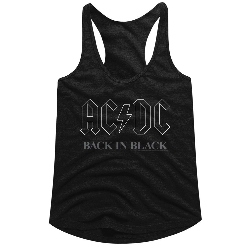 AC/DC - BACKINBLK3 LADIES SHIRT