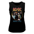 AC/DC - HIGHWAY TO HELL TRICOLOR LADIES SHIRT