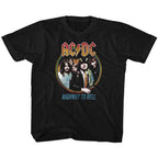 AC/DC - HIGHWAY TO HELL TRICOLOR YOUTH SHIRT