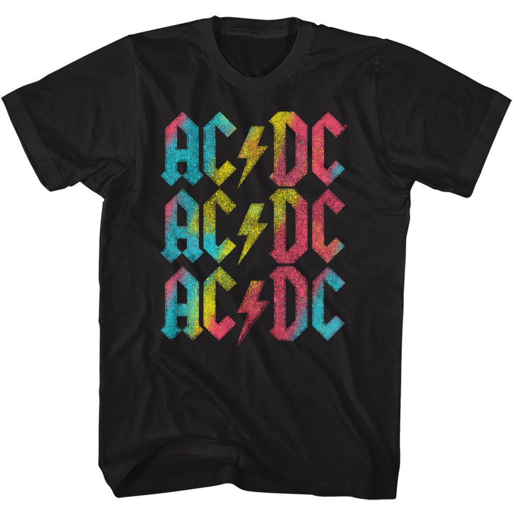 AC/DC - RAINBOW REPEAT SHIRT
