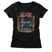 AC/DC - WE SALUTE YOU LADIES SHIRT