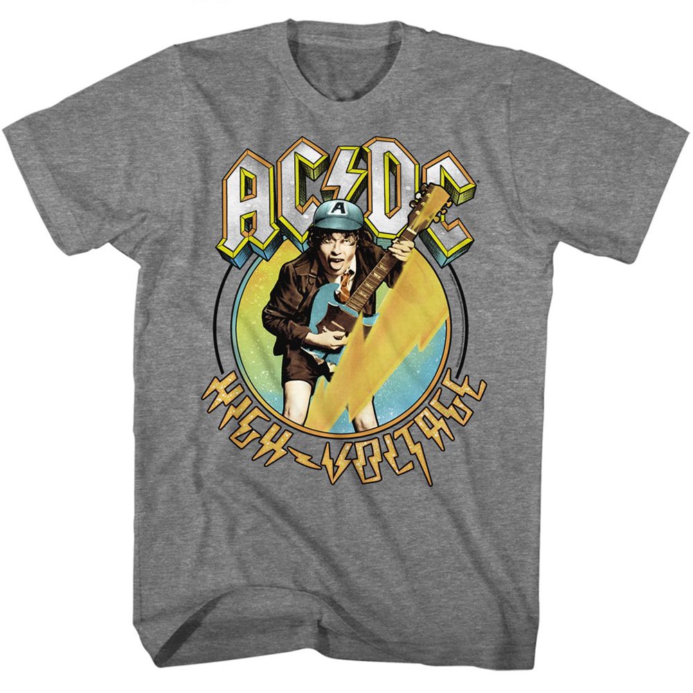 AC/DC - BLUE YELLOW VOLTAGE SHIRT