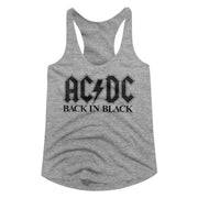 AC/DC - BIB IN BLACK LADIES SHIRT