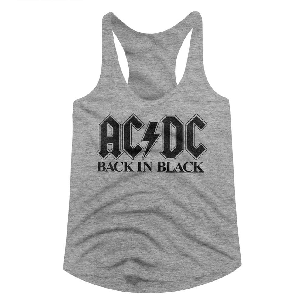 AC/DC - BIB IN BLACK LADIES SHIRT