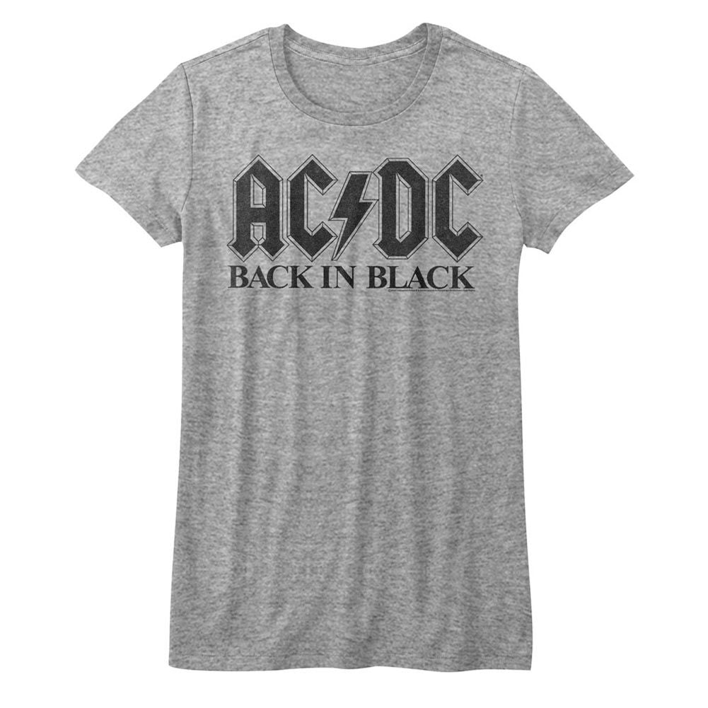 AC/DC - BIB IN BLACK LADIES SHIRT