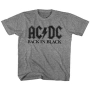 AC/DC - BIB IN BLACK TODDLER SHIRT