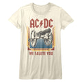 AC/DC - SALUTE LADIES SHIRT