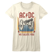 AC/DC - SALUTE LADIES SHIRT