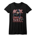 AC/DC - SHOOT TO THRILL LADIES SHIRT