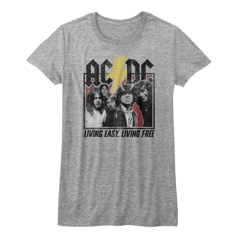 AC/DC - HWY2HELL LYRICS LADIES SHIRT