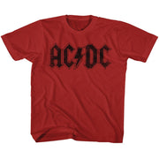 AC/DC - LOGO YOUTH SHIRT