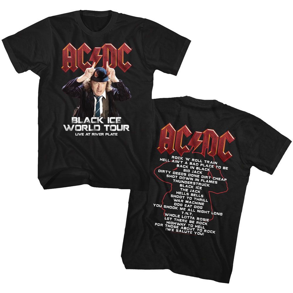 AC/DC - BLACK ICE TOUR SHIRT