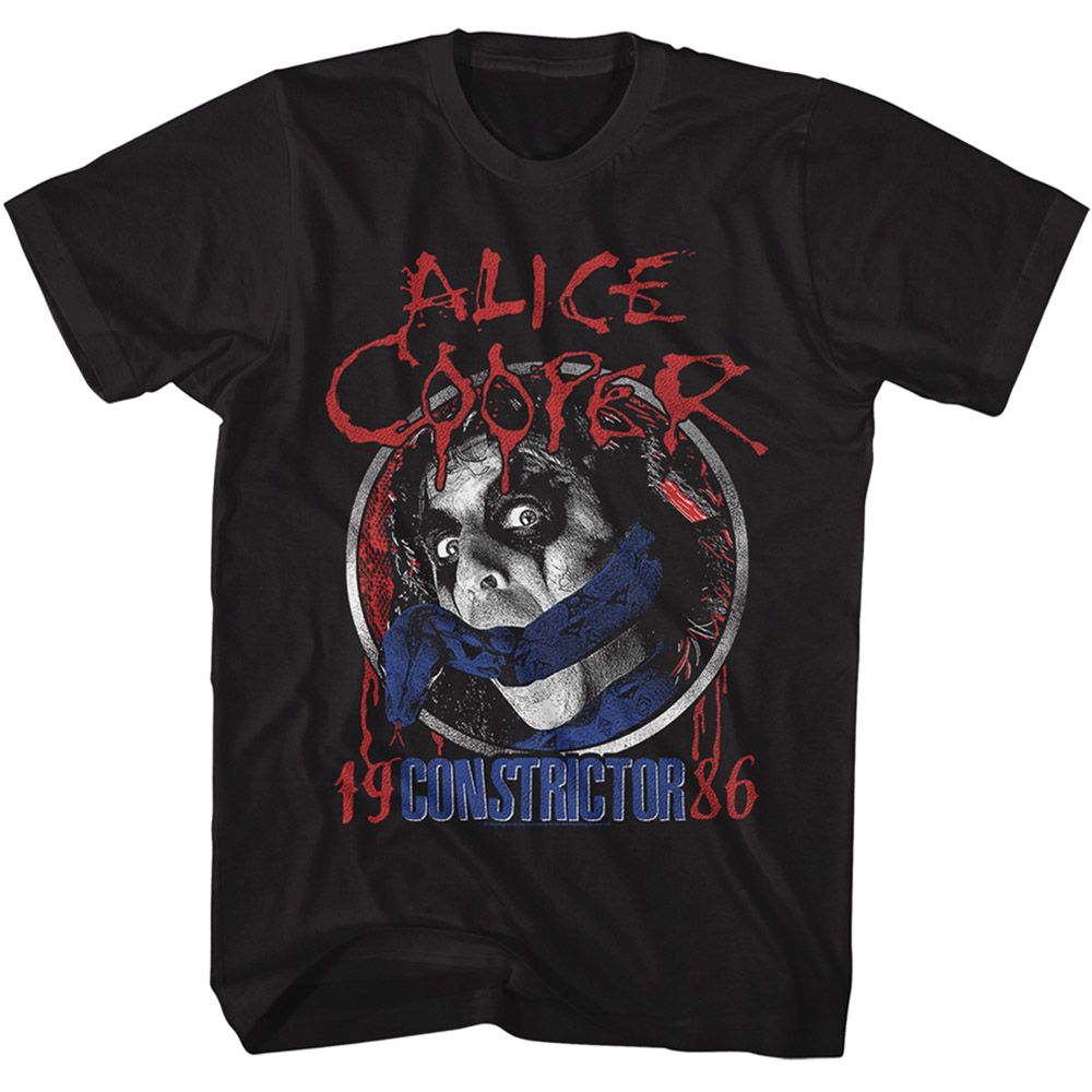 ALICE COOPER - CONSTRICTOR 1986 SHIRT
