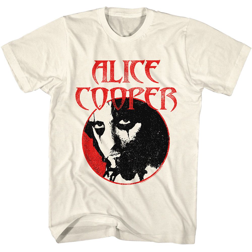 ALICE COOPER - CIRCLE FACE SHIRT