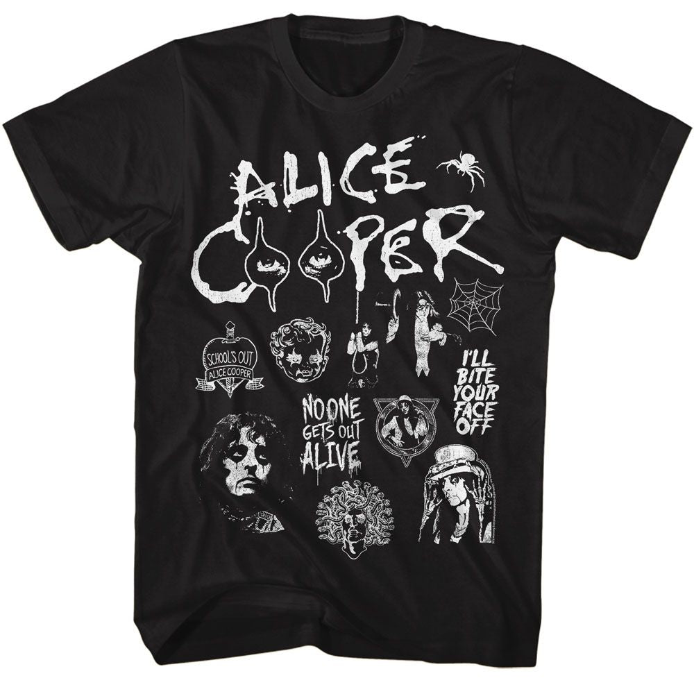 ALICE COOPER - COLLAGE SHIRT