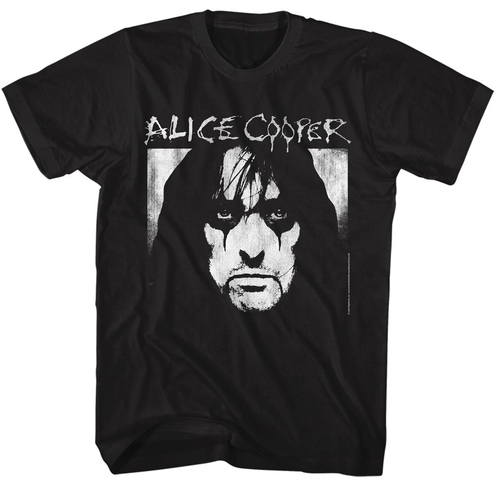 ALICE COOPER - FACE AND LOGO SHIRT