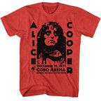 ALICE COOPER - COBO ARENA 1971 SHIRT