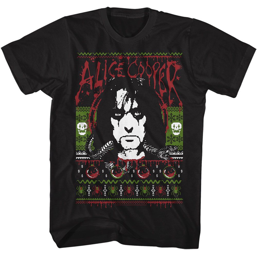 ALICE COOPER - ALICE CHRISTMAS SHIRT