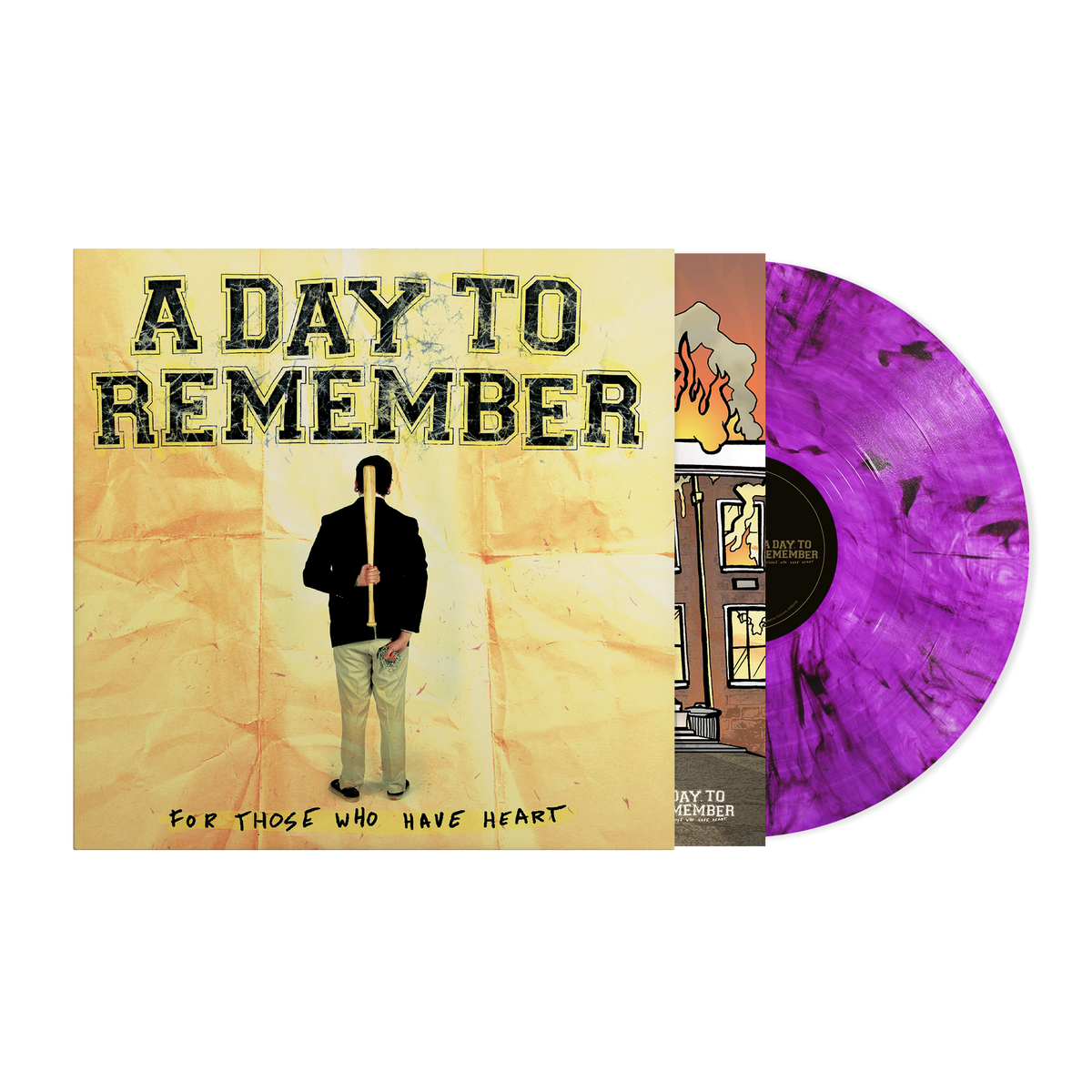 A DAY TO REMEMBER ‘FOR THOSE WHO HAVE HEART’ LP - LTD. 500 - PURPLE SMOKE