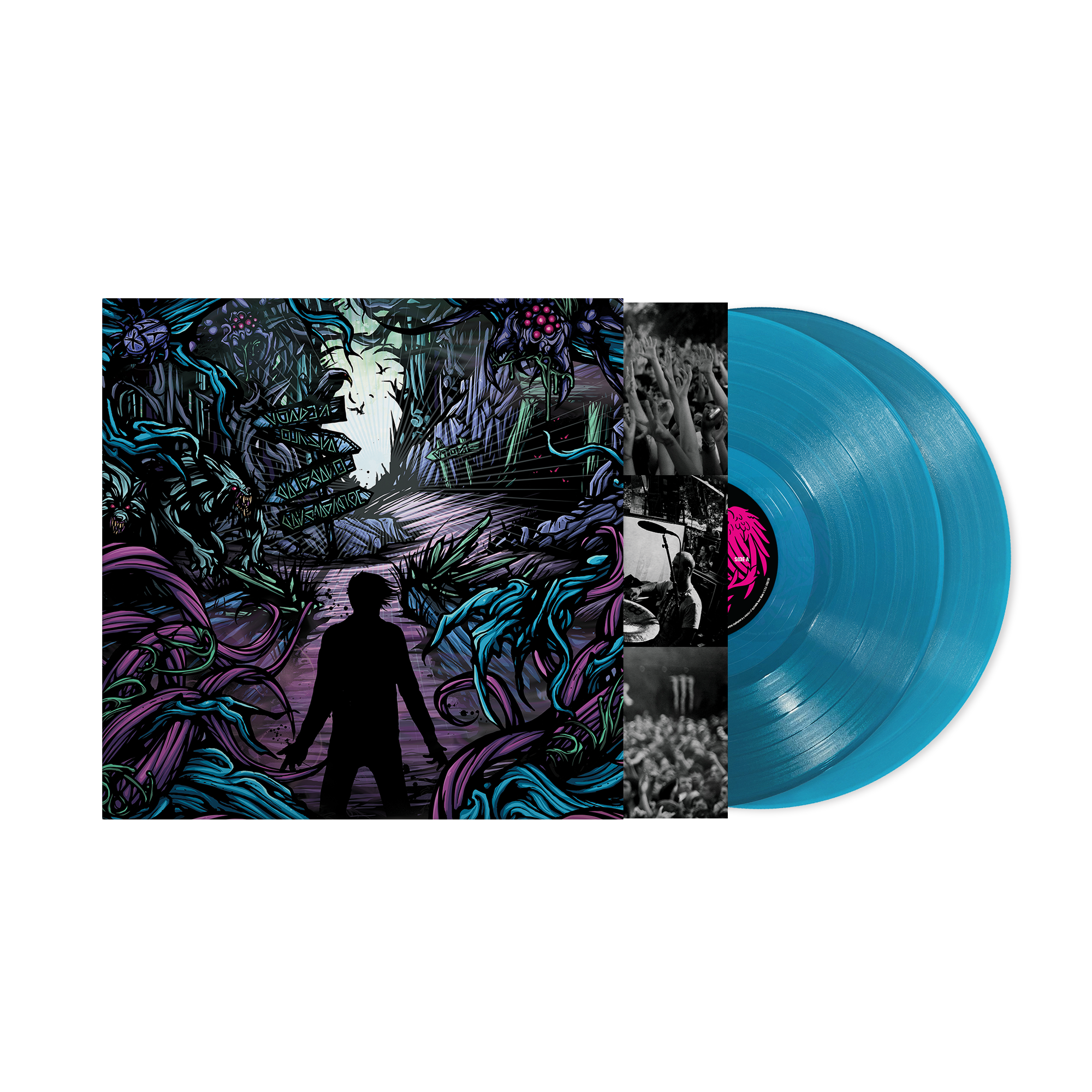 A DAY TO REMEMBER ‘HOMESICK’ 15TH ANNIVERSARY 2LP - LTD. 500 - TRANSLUCENT SEA BLUE