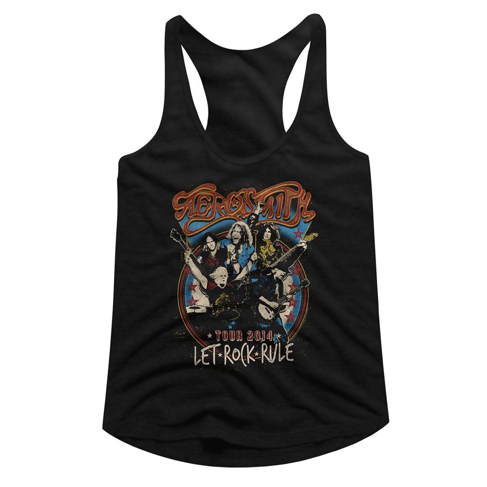 AEROSMITH - LET ROCK RULE LADIES SHIRT