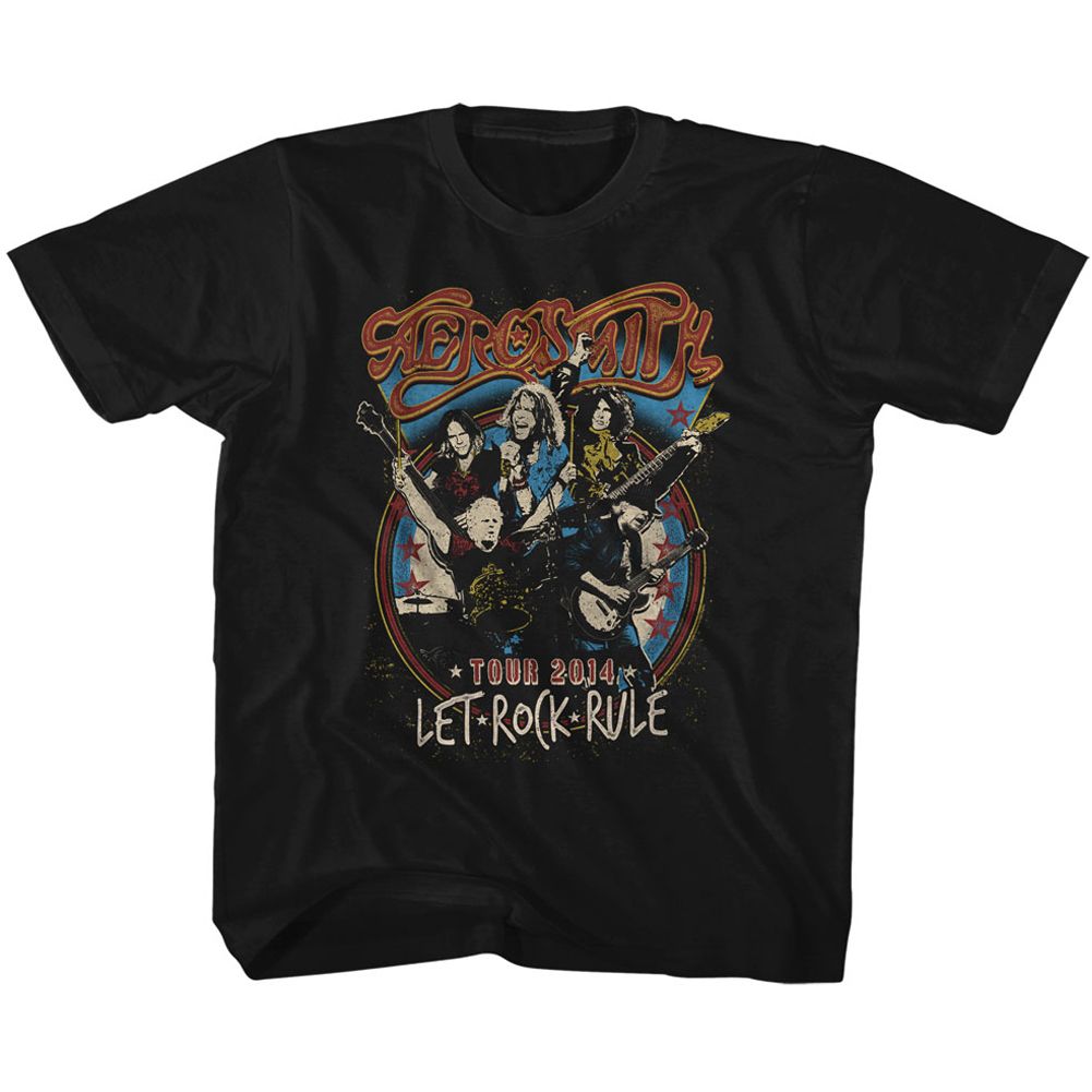 AEROSMITH - LET ROCK RULE YOUTH SHIRT