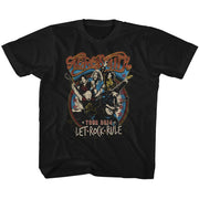 AEROSMITH - LET ROCK RULE YOUTH SHIRT
