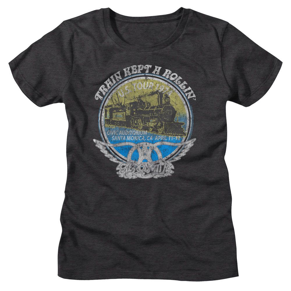 AEROSMITH - ROLLIN LADIES SHIRT