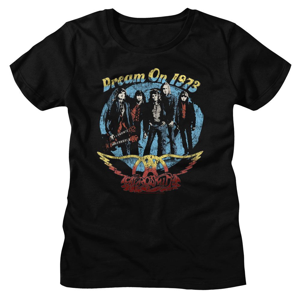 AEROSMITH - DREAM ON LADIES SHIRT