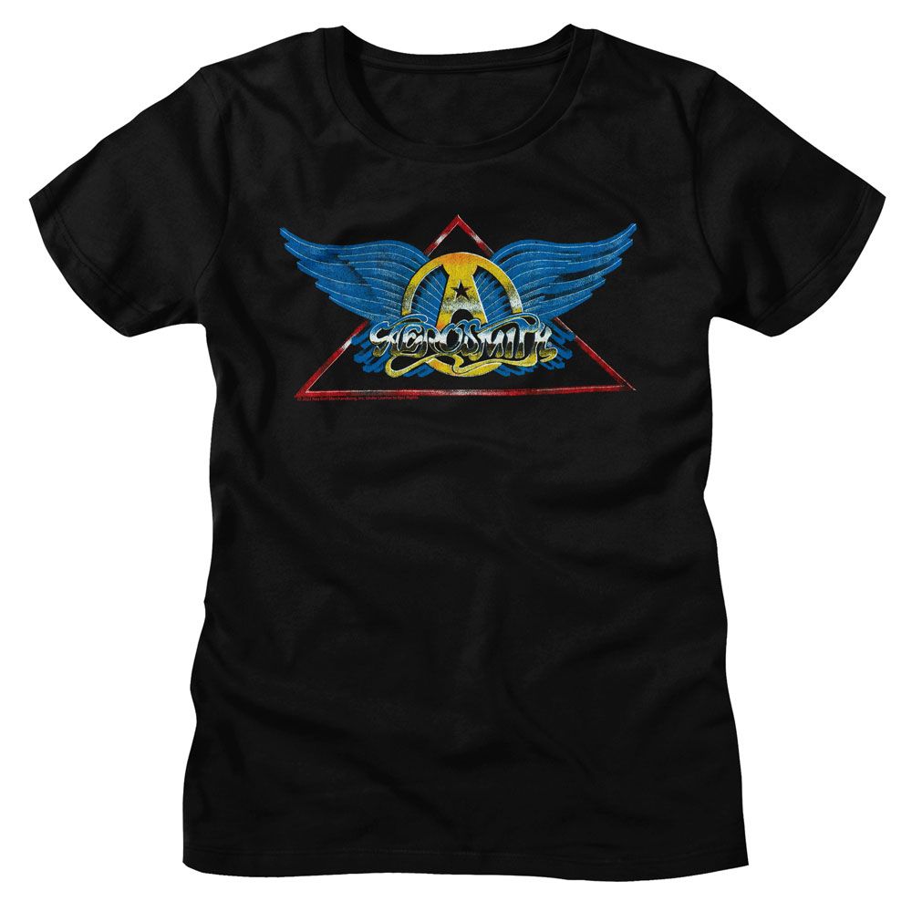 AEROSMITH - LOGO LADIES SHIRT