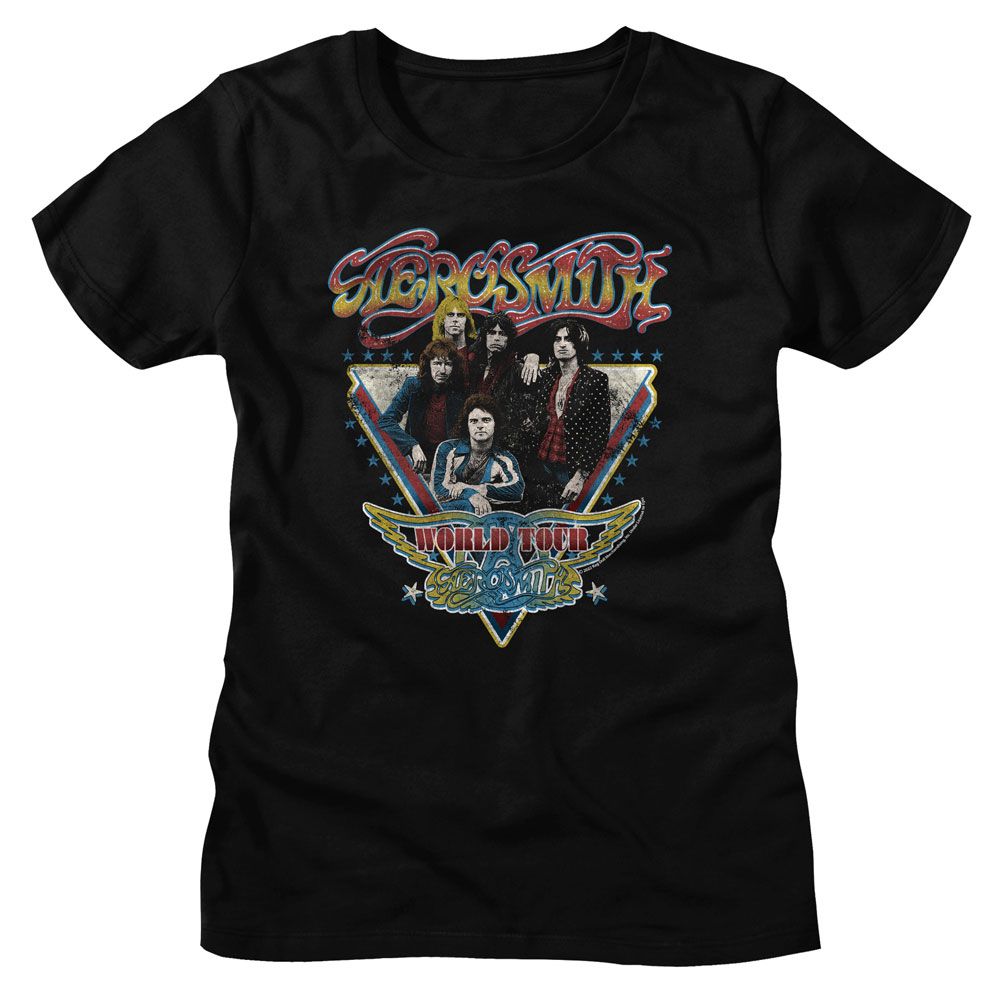 AEROSMITH - WORLD TOUR LADIES SHIRT