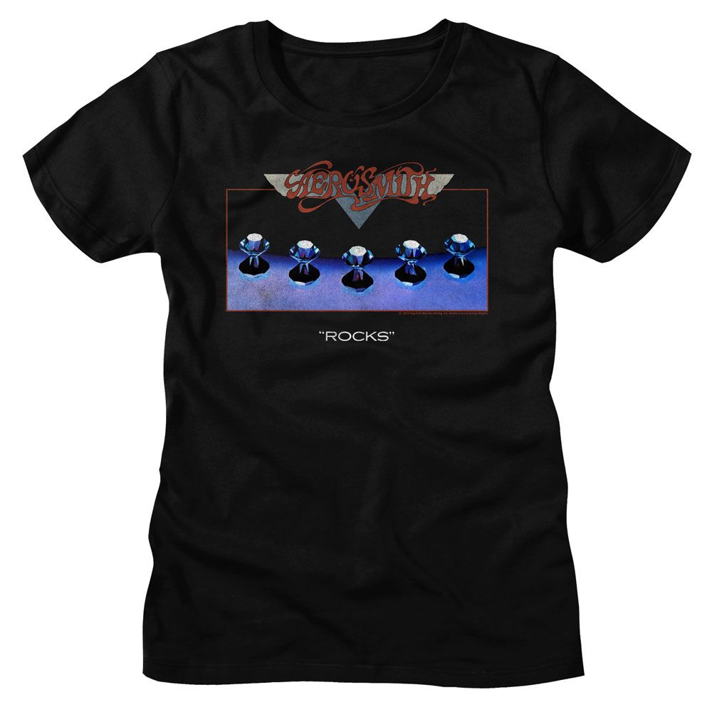 AEROSMITH - ROCKS LADIES SHIRT
