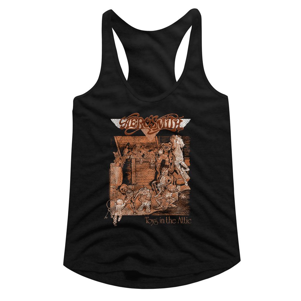 AEROSMITH - TOYS ALBUM COVER LADIES SHIRT