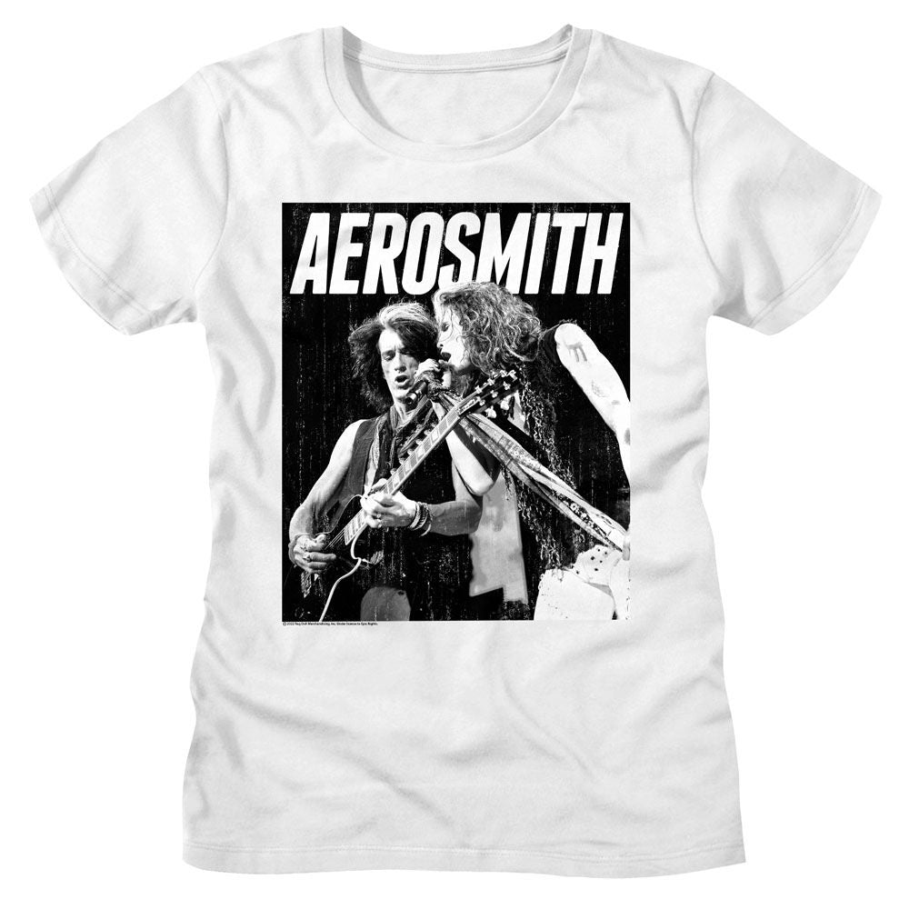 AEROSMITH - BW LADIES SHIRT