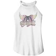 AEROSMITH - FADED PINKS LADIES SHIRT