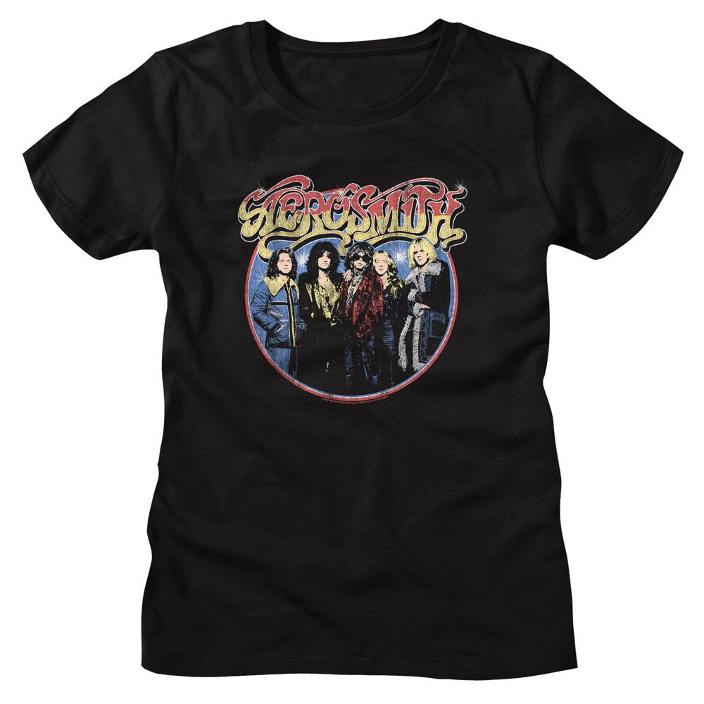 AEROSMITH - CIRCLE LADIES SHIRT
