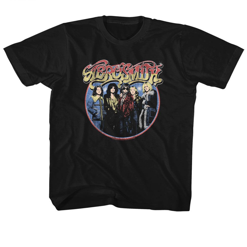 AEROSMITH - CIRCLE YOUTH SHIRT