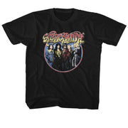 AEROSMITH - CIRCLE YOUTH SHIRT