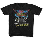 AEROSMITH - EAT THE RICH CAR YOUTH SHIRT